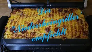 Kesselkuchen mit Mettwurst aus der Backschale des OptiGrill+ XL
