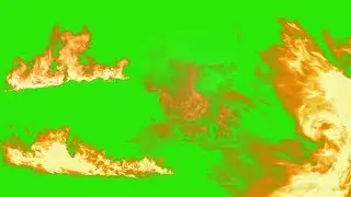 Real fire with Sound  Effects Green Screen Full HD Video Free