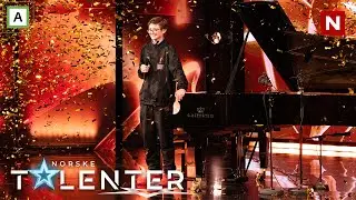 Gullknapp til Samuels utrolige pianospilling | Auditions | Norske talenter