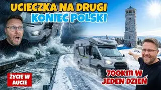 UCIECZKA przed SZTORMEM na DRUGI KONIEC POLSKI! 😱 Z plaży w góry w 1 dzień?!