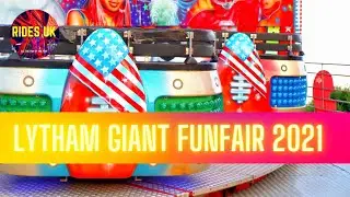 Lytham GIANT Funfair | Stanley Cubbins | 2021 | Funfair vlog