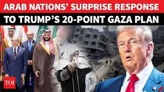 Arab Nations&rsquo; THUNDERBOLT For Trump After US&rsquo; 20-Point Gaza Plan; Israel Surprised | Watch