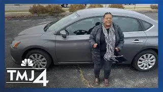 Woman who had her car stuck in storage facility gets car back after five days