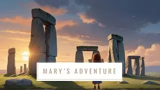 Historical dance/Mary's Adventure the mystery of Stonehedge #cute #story #funny #viral #viralvideo