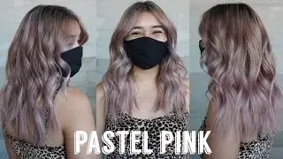 Hair Transformations with Lauryn: Pastel Pink Color Correction, Removing purple dye Ep.23