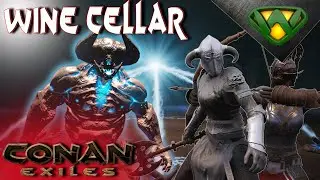Wine Cellar with a Friend | Conan Exiles 2020 | 0 thrall series