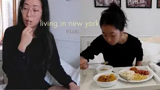 life in New York✨ realistic covid vlog, what i ate in a week in quarantine, holiday plans gone wrong