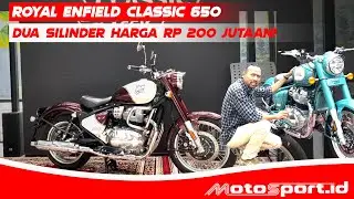 ROYAL ENFIELD CLASSIC 650 MENGASPAL DI INDONESIA I HARGA RP 200 JUTAAN GAYA KLASIK FITUR MODERN