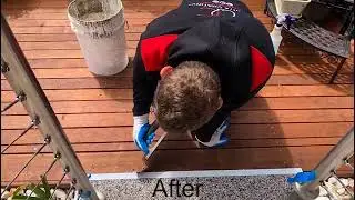 Quartz Coatings   Backyard And Garage Floor