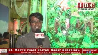 IBC World News_St Mary's Basilica Festivity 2018 testimony