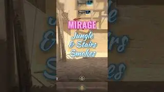 Mirage Jungle & Stairs Smokes | CS2 Utility Guide