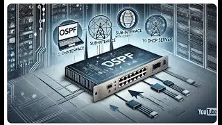 Sub-interface with OSPF to DHCP Server