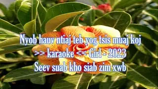 Nyob hauv ntiaj teb yog tsis muaj koj ( karaoke ) Girl 2023