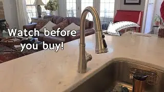 WEWE Kitchen Faucet Stainless Steel Pull Down with Pull Out Sprayer, Demo and Review