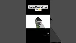 RUMAH MODERN TROPIS 🌟 #konseprumah #moderntropis #rumahtropismodern #rumahtropis #rumah2lantai