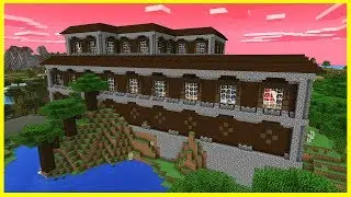 Minecraft PE Seeds - 2 BEST MANSION SEEDS! Woodland Mansion at Spawn Seed - MCPE 1.2 / W10 / Xbox