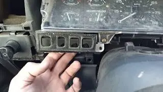 1st Gen Explorer Dash Light Replacement