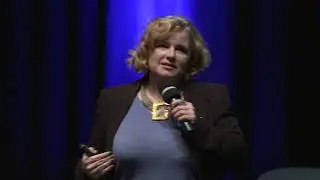 Monika Kończyk, Pomorska Kurator Oświaty na konferencji BeZee, Gdańsk 13.11.2018,
