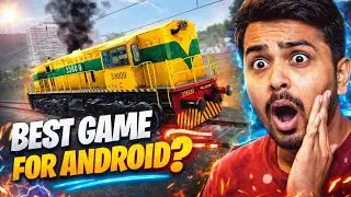 BEST TRAIN GAME FOR ANDROID 😱🚆 | Realistic Indian Train Simulator Gameplay 🔥