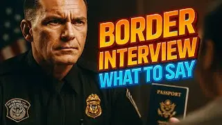 U.S. Border Interview Questions EXPLAINED 🇺🇸 | How to Answer & What to Expect!