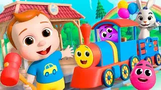 Train Choo Choo Song | Nursery Rhymes & Kids Songs