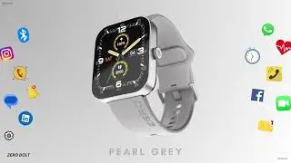 Zero Lifestyle Bolt Smart Watch in five Colors