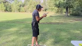 Colt 1911 Model 70 Range Test after ejection port work on the backyard range