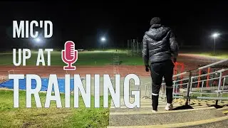 MIC'D up at training with Harley Henry