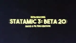 Statamic 3: Обзор Beta 20