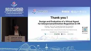 ISMAR 2025 Paper Session PS34 Emotions