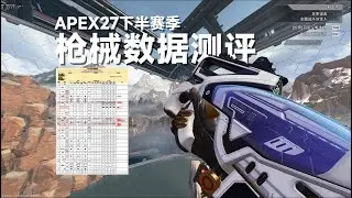 全自动猎兽TTK超越R99！R301秒红甲比充能复仇还要快？APEX27下半赛季枪械数据测评