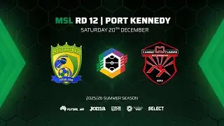 R12 | MSL: Stirling Braza Ginga Futsal Club vs Rockingham Cambio Cumbre
