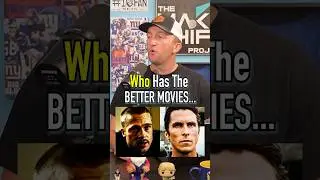 Who Has Better Movies, Brad Pitt Or Christian Bale?! #shorts #actors #bradpitt #movies
