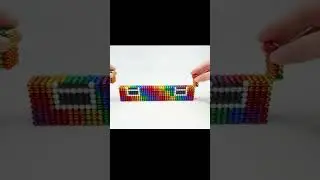 How To Make Mini Magnetic Truck From Round Magnet Balls | Satisfying Build |kidzyroo video