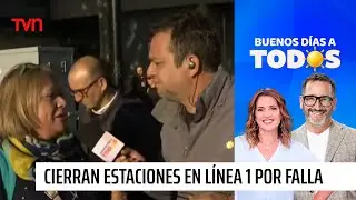 Falla en el metro e incendio: la caótica mañana de este lunes en Santiago | Buenos días a todos