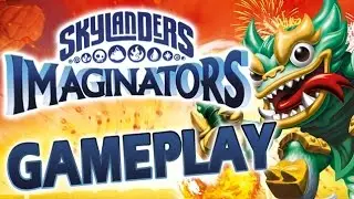 JADE FIRE KRAKEN - Level 20 Quick Gameplay in Skylanders Imaginators