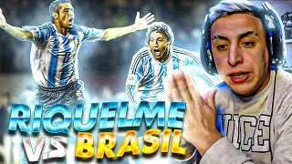 REACCION A GOLES EN CONTEXTO DE RIQUELME RONALDINHO Y ARGENTINA ⚽⚽