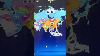Stack The Countries: Asia Map It