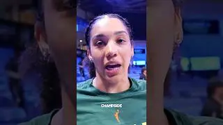 Seattle Storm forward Gabby Williams Leaves Reporter Speechless