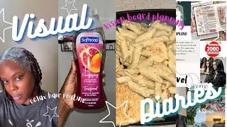 After Work Routine | Cooking, Hair & Vision Board 