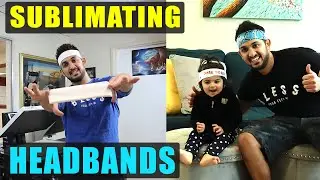 How to Sublimate Basic HEADBANDS