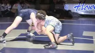 Steve Kramer of Colts Neck pins Evan Richard of Howell in 1:50 at 138lbs