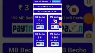 5 MB ₹50 || Sell data earn Paytmcash || New earining app || #shortsfeed #paytmcashearningapps