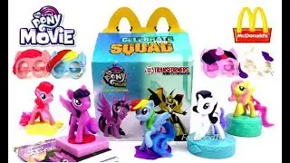 2017 FULL WORLD SET McDONALD'S MY LITTLE PONY MOVIE MLP HAPPY MEAL TOYS EUROPE ASIA USA 8 COLLECTION