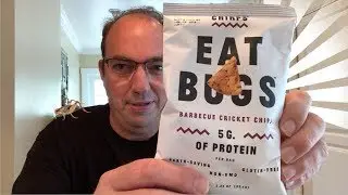 Chirps Eat Bugs BBQ Cricket Chips Review