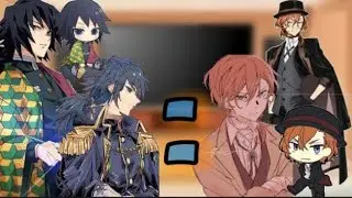 Algunos de los pilares reaccionan a giyuu es chuuya//2/2
