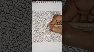 aayenga aayenga #3d easy art #easy zen art #trending shorts #drawing #pendrawing #unique art