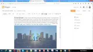 Create a beautiful and responsive blogger Blog 2017