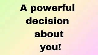 🔴✝️God Says | A powerful decision about you! | God Message Today | God Message
