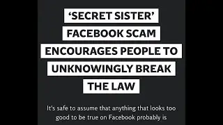 Secret Sister Gift Exchange: It Is Still A Scam!